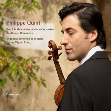 VIOLIN CONCERTOS/ PHILIPPE QUINT, CARLOS MIGUEL PRIETO [SACD HYBRID+BONUS DVD] [브루흐 & 멘델스존: 바이올린 협주곡]