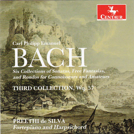 SIX COLLECTIONS OF SONATAS & FREE FANTASIAS/ PREETHI DE SILVA [C.P.E BACH: 6개의 키보드 소나타와 환상곡]