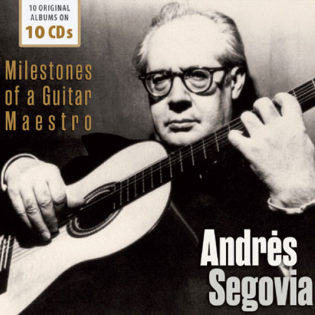 MILESTONES OF A GUITAR MAESTRO [안드레스 세고비아: 10장의 오리지널 앨범]