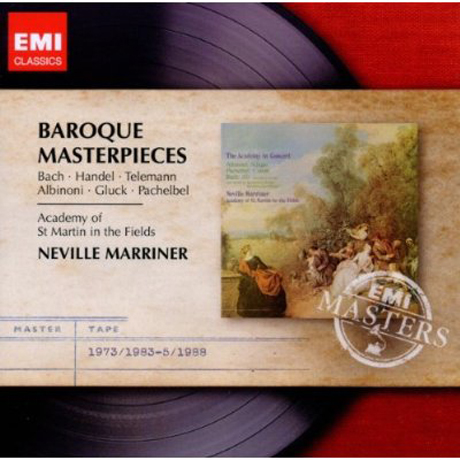 BAROQUE MASTERPIECES/ NEVILLE MARRINER [EMI MASTERS]
