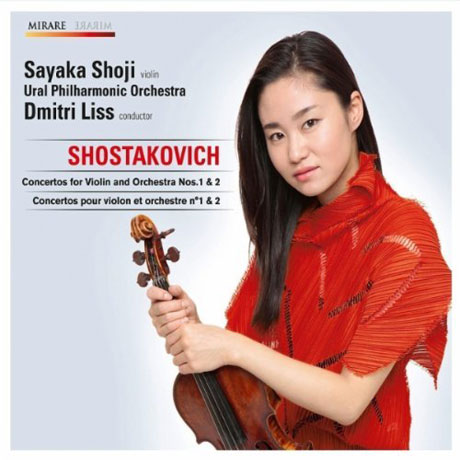 CONCERTOS FOR VIOLIN AND ORCHESTRA NOS.1 & 2/ SAYAKA SHOJI, DMITRI LISS