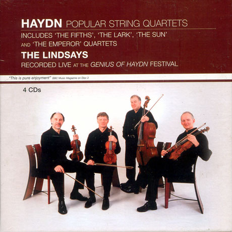 POPULAR STRING QUARTETS/ THE LINDSAYS