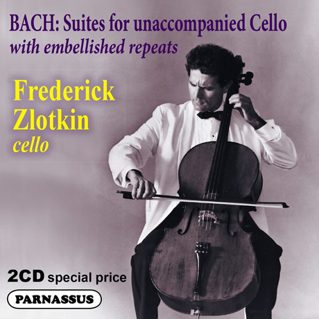 SUITES FOR UNACCOMPANIED CELLO/ FREDERICK ZLOTKIN [바흐: 무반주 첼로 모음곡 전곡 - 프레데릭 츨로트킨]