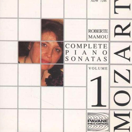 COMPLETE PIANO SONATAS VOL.1/ ROBERTE MAMOU [모차르트: 피아노 소나타 전곡 1집 - 로베르테 마무]