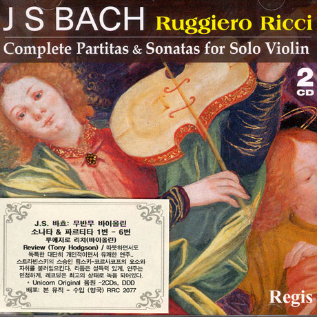 SOLO VIOLIN SONATAS & PARTITAS/ RUGGIERO RICCI