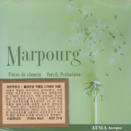 PIECES DE CLAVECIN/ YVES-G.PREFONTAINE