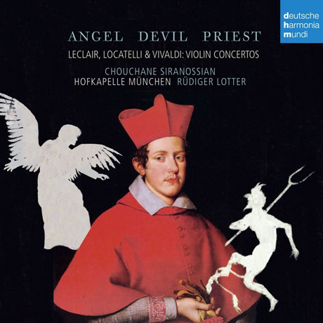 ANGEL DEVIL PRIEST: VIOLIN CONCERTOS/ RUDIGER LOTTER [르클레르, 로카텔리 & 비발디: 바이올린 협주곡]