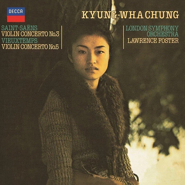 VIOLIN CONCERTO NO. 3 & VIOLIN CONCERTO NO. 5/ KYUNG-WHA CHUNG [SHM-CD] [생상스, 비외탕: 바이올린 협주곡 3번과 5번 - 정경화]