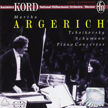 PIANO CONCERTOS/ MARTHA ARGERICH, KAZIMIERZ KORD [차이코프스키 & 슈만: 피아노 협주곡 외]