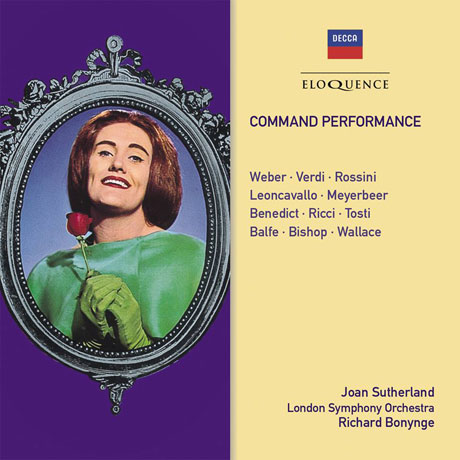 COMMAND PERFORMANCE/ RICHARD BONYNGE [조안 서덜랜드: 여왕을 위한 어전 연주]