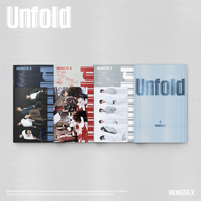 UNFOLD [미국 정규앨범] [4종 세트]