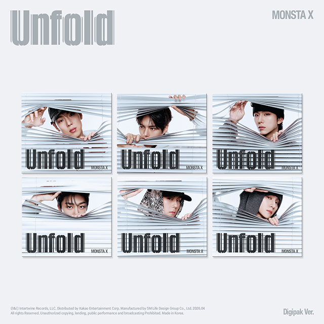 UNFOLD [미국 정규앨범] [DIGIPACK VER]