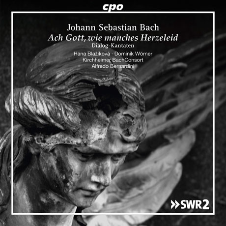 ACH GOTT, WIE MANCHES HERZELEID : DIALOGUE CANTATAS/ HANA BLAZIKOVA, DOMINIK WORNER, ALFREDO BERNARDINI [바흐: <대화> 칸타타 - 알프레도 베르나르디니]