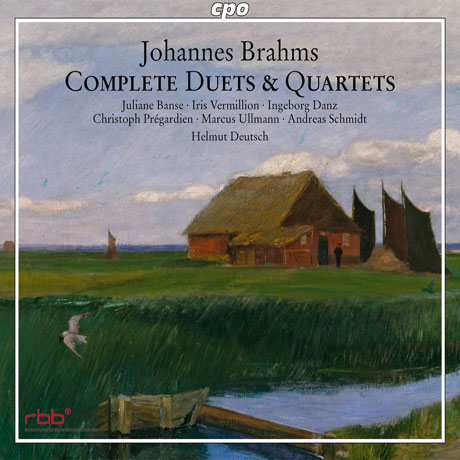 COMPLETE DUETS & QUARTETS/ JULIANE BANSE, HELMUT DEUTSCH [브람스: 2중창, 4중창 전집]