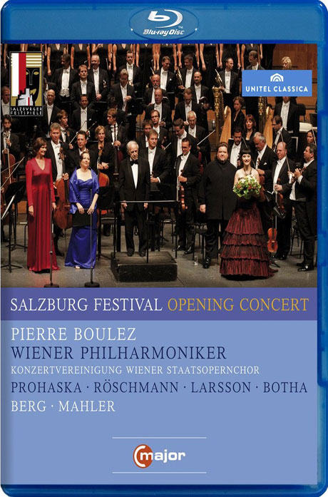 SALZBURG FESTIVAL: OPENING CONCERT/ PIERRE BOULEZ [2011 잘츠부르크 페스티벌 개막 콘서트] [블루레이 전용플레이어 사용]