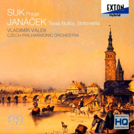 PRAGA & TARAS BULBA, SINFONIETTA/ VLADIMIR VALEK [SACD HYBRID] [수크 & 야나체크: 프라하 & 타라스 불바, 신포니에타]