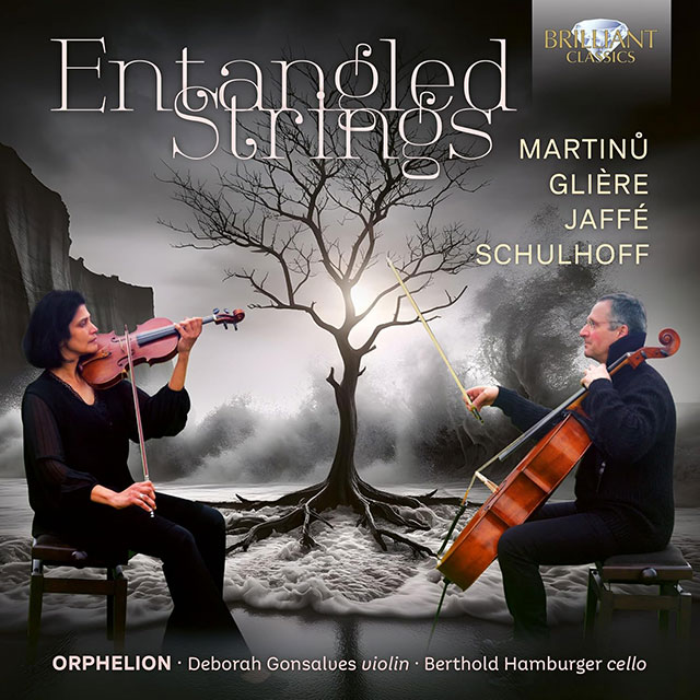 ENTANGLED STRINGS: MARTINU, GLIERE, JAFFE/ ORPHELION [글리에르, 마르티누, 슐호프 외: 바이올린과 첼로 이중주 - 오르펠리온]