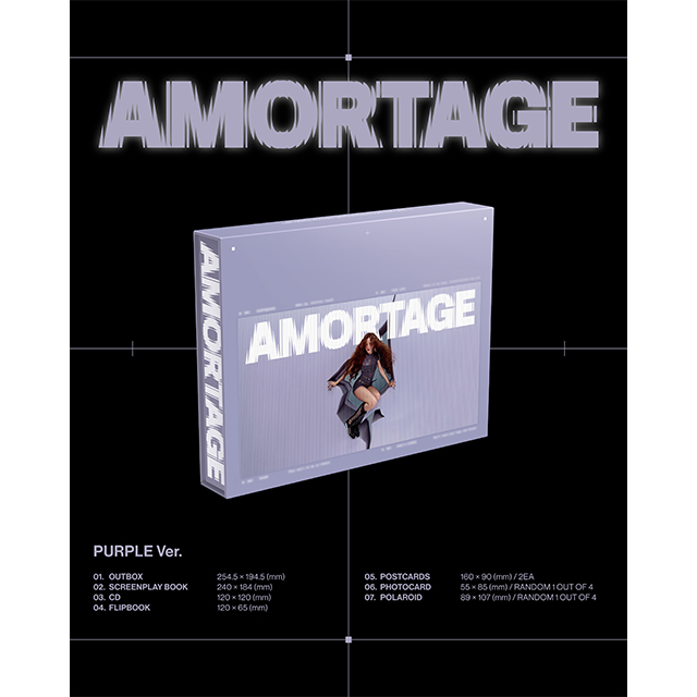 MINI ALBUM [AMORTAGE] [DELUXE EDITION] [PURPLE VER]