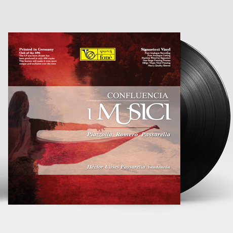 CONFLUENCIA: PIAZZOLLA, PASSARELLA, ROMERO/ HECTOR ULISES PASSARELLA [LP] [이 무지치: 콘플렌시아 - 라틴 아메리카 작품집]