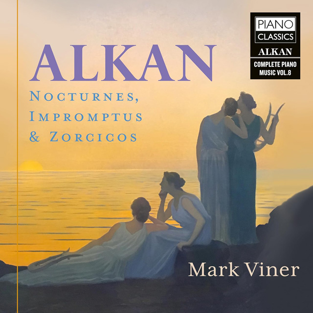 NOCTURNES, IMPROMPTUS & ZORZICOS, VOL.8/ MARK VINER [알캉: 피아노 작품집 8권 - 마크 바이너]