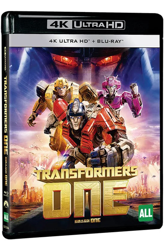 [5월 가정의 달, 인기 애니메이션 할인] 트랜스포머 ONE 4K UHD+ BD [TRANSFORMERS ONE]