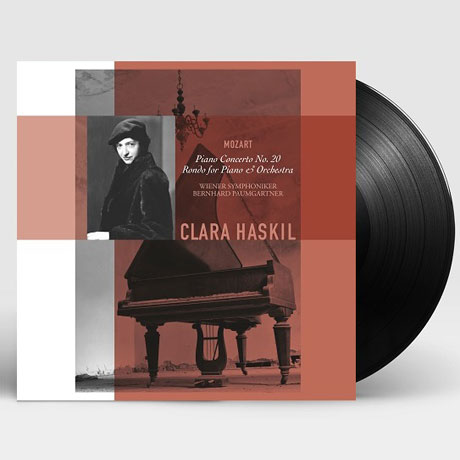 PIANO CONCERTO NO.20, RONDO FOR PIANO & ORCHESTRA/ CLARA HASKIL, BERNHARD PAUMGARTNER [180G LP] [모차르트: 피아노 협주곡, 론도 - 하스킬]