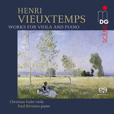 WORKS FOR VIOLA AND PIANO/ CHRISTIAN EULER, PAUL RIVINIUS [SACD HYBRID] [비외탕: 비올라 작품집(독주, 소나타) - 크리스티안 오일러]