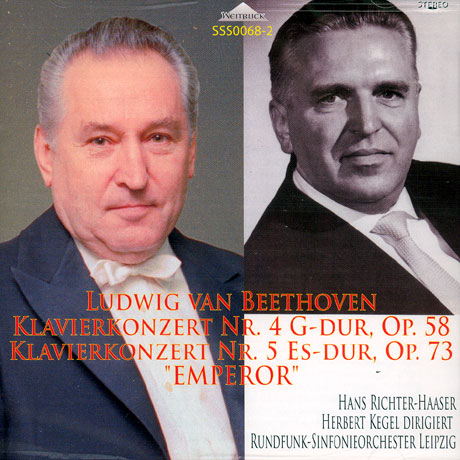 PIANO CONCERTOS NOS.4,5 "EMPEROR"/ HANS RICHTER-HAASER/ HERBERT KEGEL