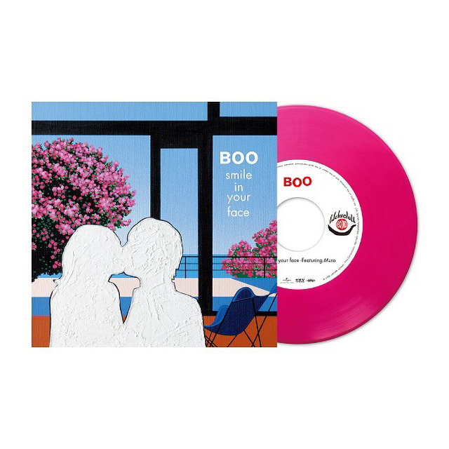 SMILE IN YOUR FACE [7” SINGLE CLEAR PINK LP]