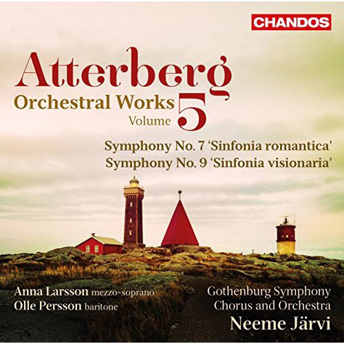 ORCHESTRAL WORKS VOL.5/ NEEME JARVI [SACD HYBRID] [아테르베리: 교향곡 7번 <신포니아 로만티카>, 교향곡 9번 <환상적 교향곡>]