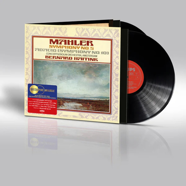 SYMPHONY NO. 5 ADAGIO (SYMPHONY NO. 10)/ BERNARD HAITINK [말러: 교향곡 5번, 10번 아다지오 - 베르나르트 하이팅크] [LP]