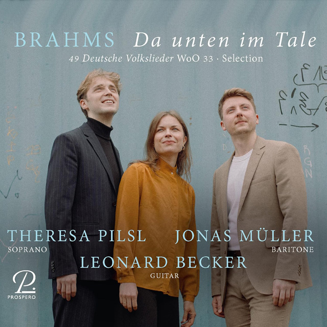 49 GERMAN FOLKSONGS FOR SOPRANO, BARITONE AND GUITAR [브람스 '저 아래 골짜기에서: 49 독일 민속가곡집 WOO33' - 테레사 필스]