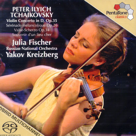 WORKS FOR VIOLIN & ORCHESTRA/ JULIA FISCHER, YAKOV KREIZBERG [SACD HYBRID] [차이코프스키: 바이올린 협주곡, 우울한 세레나데 - 율리아 피셔]