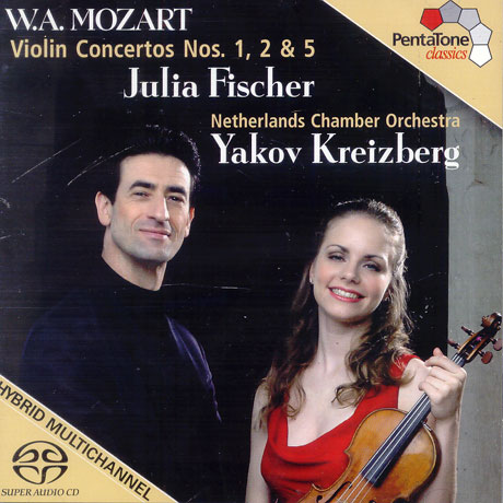 VIOLIN CONCERTOS NOS. 1,2 & 5/ JULIA FISCHER, YAKOV KREIZBERG [SACD HYBRID]