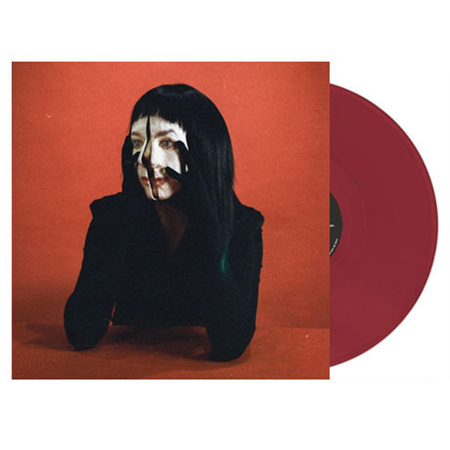 GIRL WITH NO FACE [OXBLOOD RED LP]