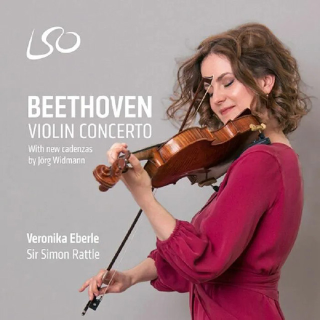 VIOLIN CONCERTO/ VERONIKA EBERLE, SIMON RATTLE[베토벤: 바이올린 협주곡 - 베로니카 에버를, 래틀] [LP]