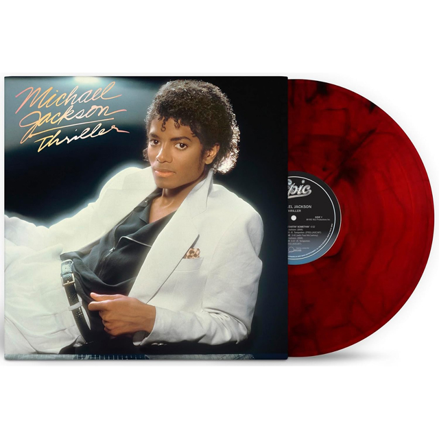 THRILLER [RED & BLACK MARBLE LP]