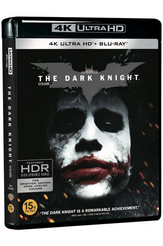 [크리스토퍼 놀란 4K 할인] 다크 나이트 4K UHD+BD [THE DARK KNIGHT]