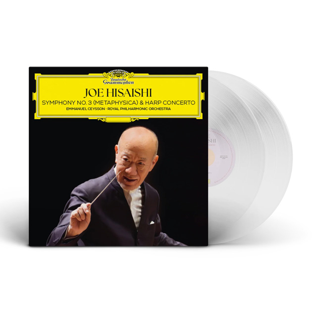 SYMPHONY NO. 3 (METAPHYSICA) & HARP CONCERTO [히사이시 조: 교향곡 3번, 하프 협주곡] [180G CRYSTAL CLEAR LP]