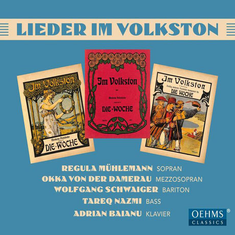 LIEDER IM VOLKSTON/ REGULA MUHLEMANN, OKKA VON DER DAMERAU [민속 가곡: 베커, 블레흐, 분게르트 외]