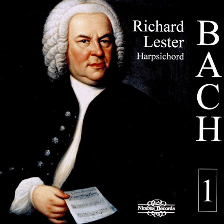 WORKS FOR HARPSICHORD 1/ RICHARD LESTER [바흐: 하프시코드를 위한 작품 1집 - 리차드 레스터]