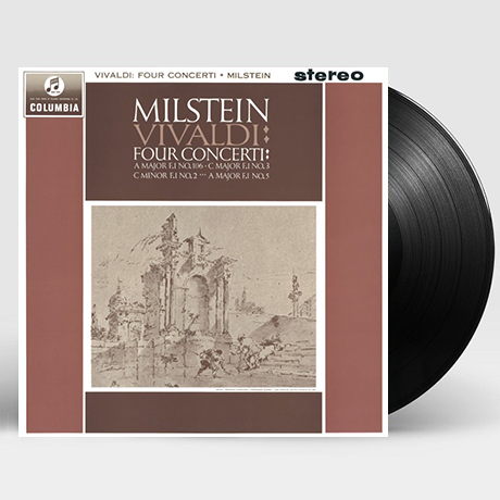 FOUR CONCERTI FOR VIOLIN, STRING AND CEMBALO/ NATHAN MILSTEIN [비발디: 4개의 협주곡 - 나탄 밀스타인] [LP]