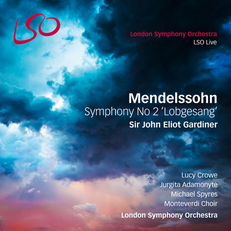 SYMPHONY NO.2 'LOBGESANG'/ JOHN ELIOT GARDINER [SACD HYBRID+BDA] [멘델스존: 교향곡 2번 <찬미의 노래> - 가디너]