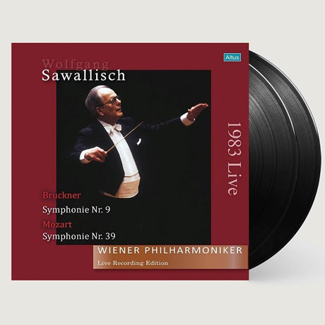 SYMPHONY NO.9 & NO.39/ WOLFGANG SAWALLISCH [180G LP] [브루크너 & 모차르트: 교향곡 - 자발리쉬 1983년 빈 필하모닉 공연실황] [한정반]
