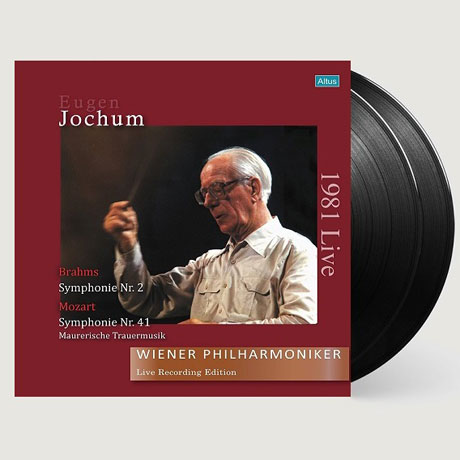 SYMPHONY NO.2 & NO.41/ EUGEN JOCHUM [180G LP] [브람스 & 모차르트: 교향곡 - 요훔 1981년 빈 필하모닉 공연실황] [한정반]