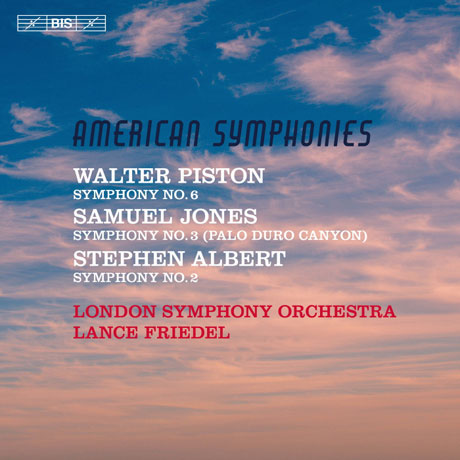 AMERICAN SYMPHONIES/ LANCE FRIEDEL [SACD HYBRID] [피스톤, 존스, 앨버트: 아메리칸 교향곡]