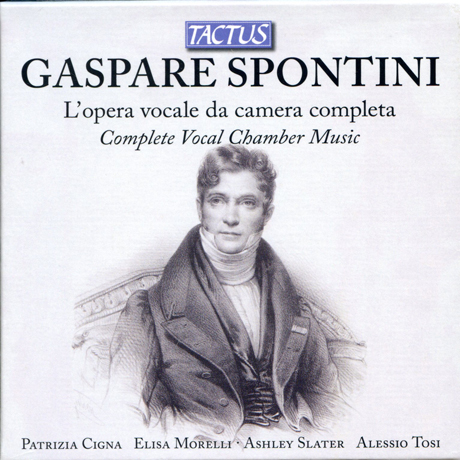 COMPLETE VOCAL CHAMBER MUSIC/ PATRIZIA CIGNA, ELISA MORELLI [스폰티니: 보컬 챔버 뮤직 전곡]