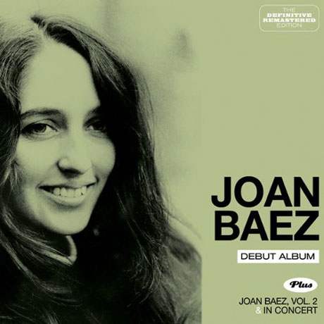 DEBUT ALBUM: JOAN BAEZ,VOL.2 & IN CONCERT