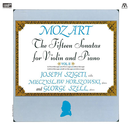 THE FIFTEEN SONATAS FOR VIOLIN AND PIANO VOL.2/ JOSEPH SZIGETI [XRCD] [모차르트: 바이올린과 피아노를 위한 소나타 2집 - 시게티]
