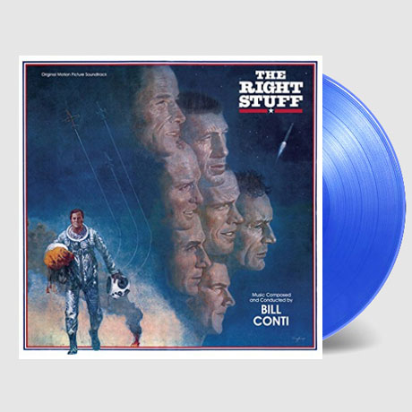 THE RIGHT STUFF [필사의 도전] [180G TRANSPARENT BLUE LP]